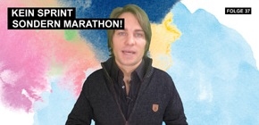 Kein Sprint sondern MArathon